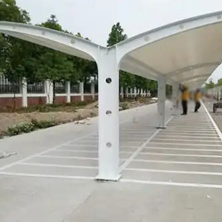 石棉县膜结构电动车棚